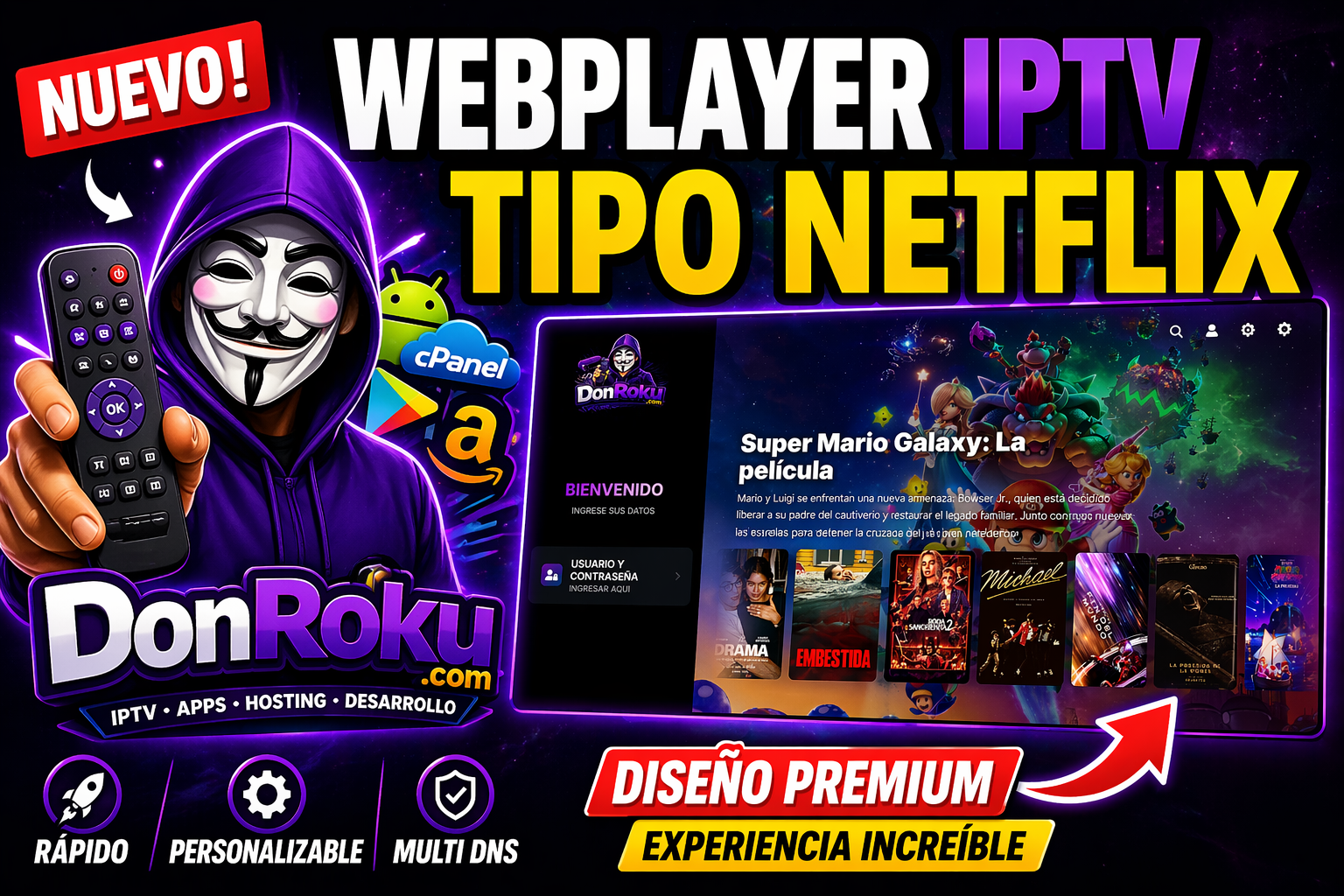 WebPlayer IPTV 2026